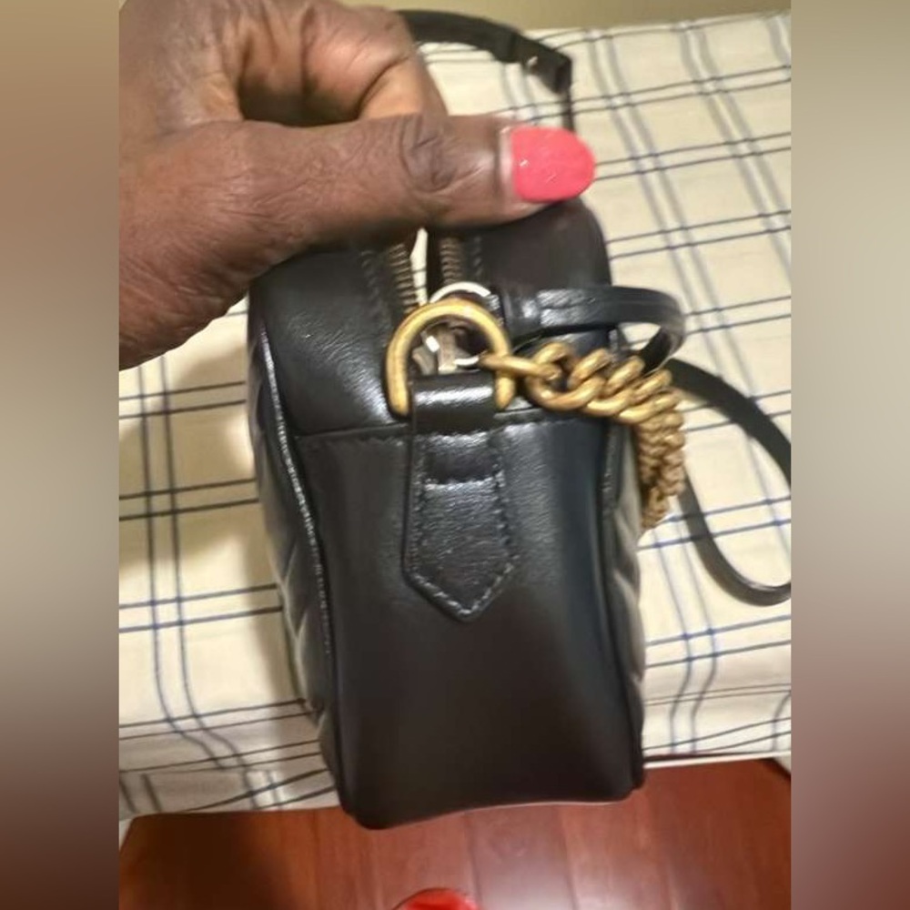 Gucci Marmont Small Matelasse Shoulder Bag - Picture 10 of 13